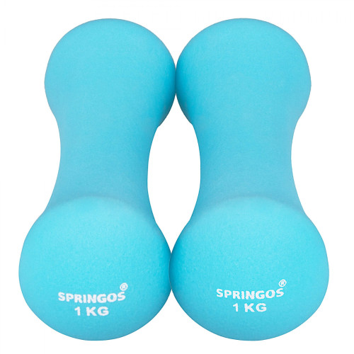 Гантель  Springos 2 x 1 кг FA1038 - фото №2